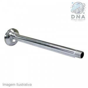 BRAÇO P/CHUVEIRO POLIDO 30CM NH