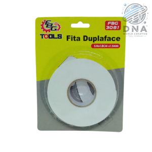 FITA DUPLA FACE 5M FBG - 3081