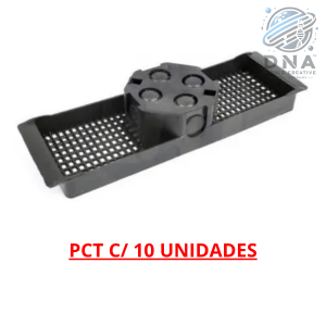 CAIXA LUZ SEXTAVADA C/ SUPORTE 30 CM C/ 10 UN