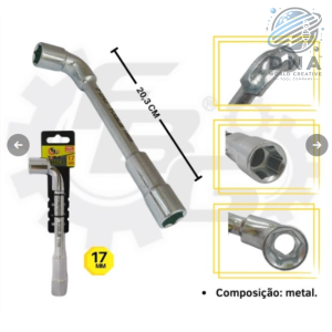 CHAVE L 17MM FBG - 3239