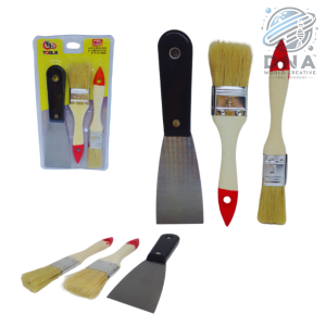  PINCEL KIT COM 2 E 1 ESPATULA FBG - 3423