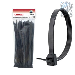 ABRAÇADEIRA DE NYLON 7,2X200MM - REFORÇADA- C/ 50UN. PRETA - GD 3265